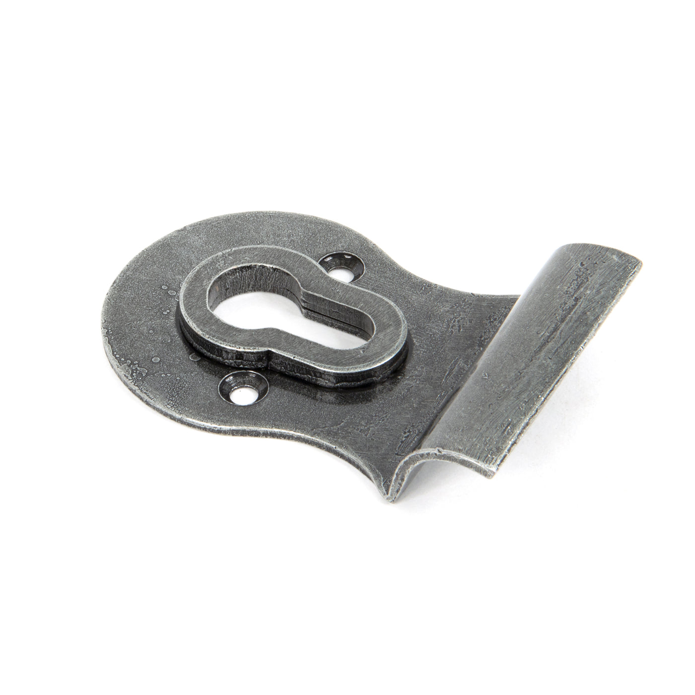 From The Anvil 33876 - Pewter Euro Door Pull #finish_pewter-patina