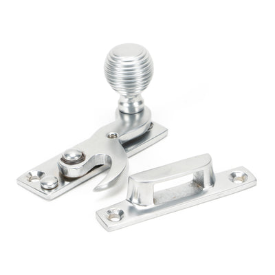 From The Anvil 45940 - Satin Chrome Beehive Sash Hook Fastener  #finish_satin-chrome