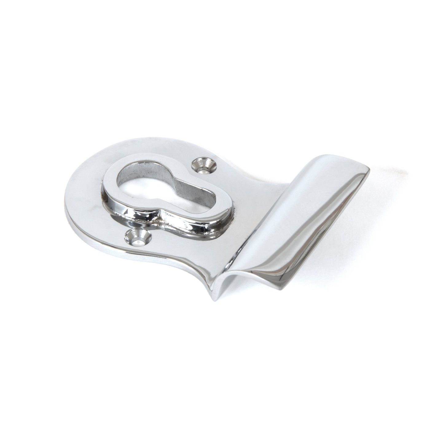 From The Anvil 83828 - Polished Chrome Euro Door Pull #finish_polished-chrome
