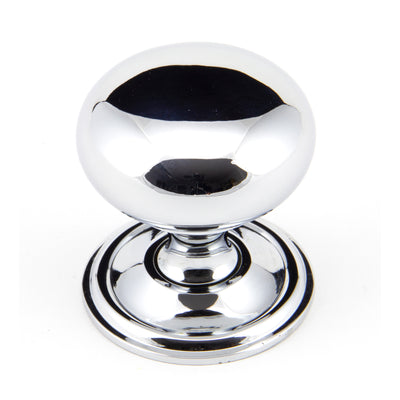 From The Anvil 92031 - Polished Chrome Mushroom Cabinet Knob 38mm #finish_polished-chrome